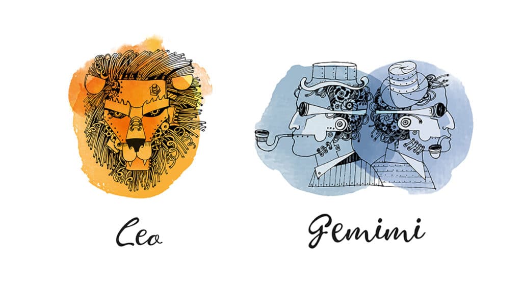 gemini sun leo rising