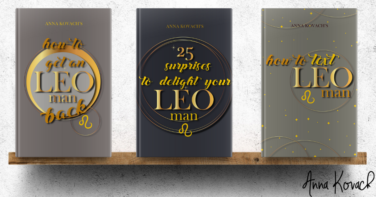 Leo Man Secrets Bonus Books by Anna Kovach Astrologer
